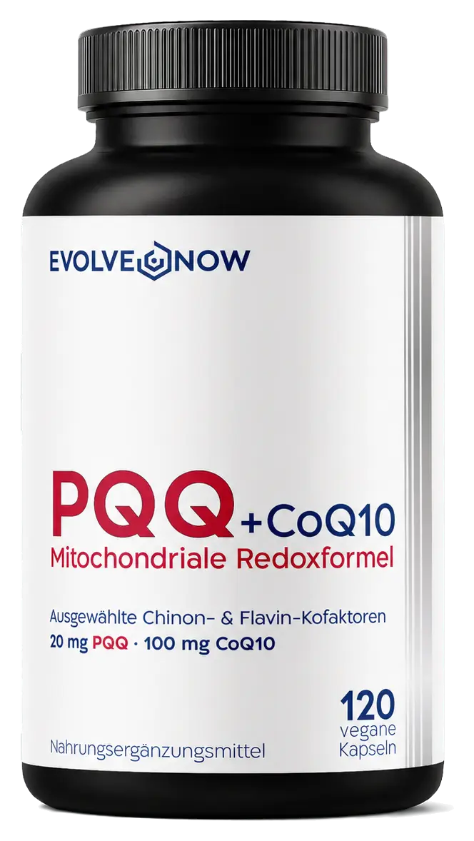 PQQ + CoQ10 Redoxformel, 120 vegane Kapseln